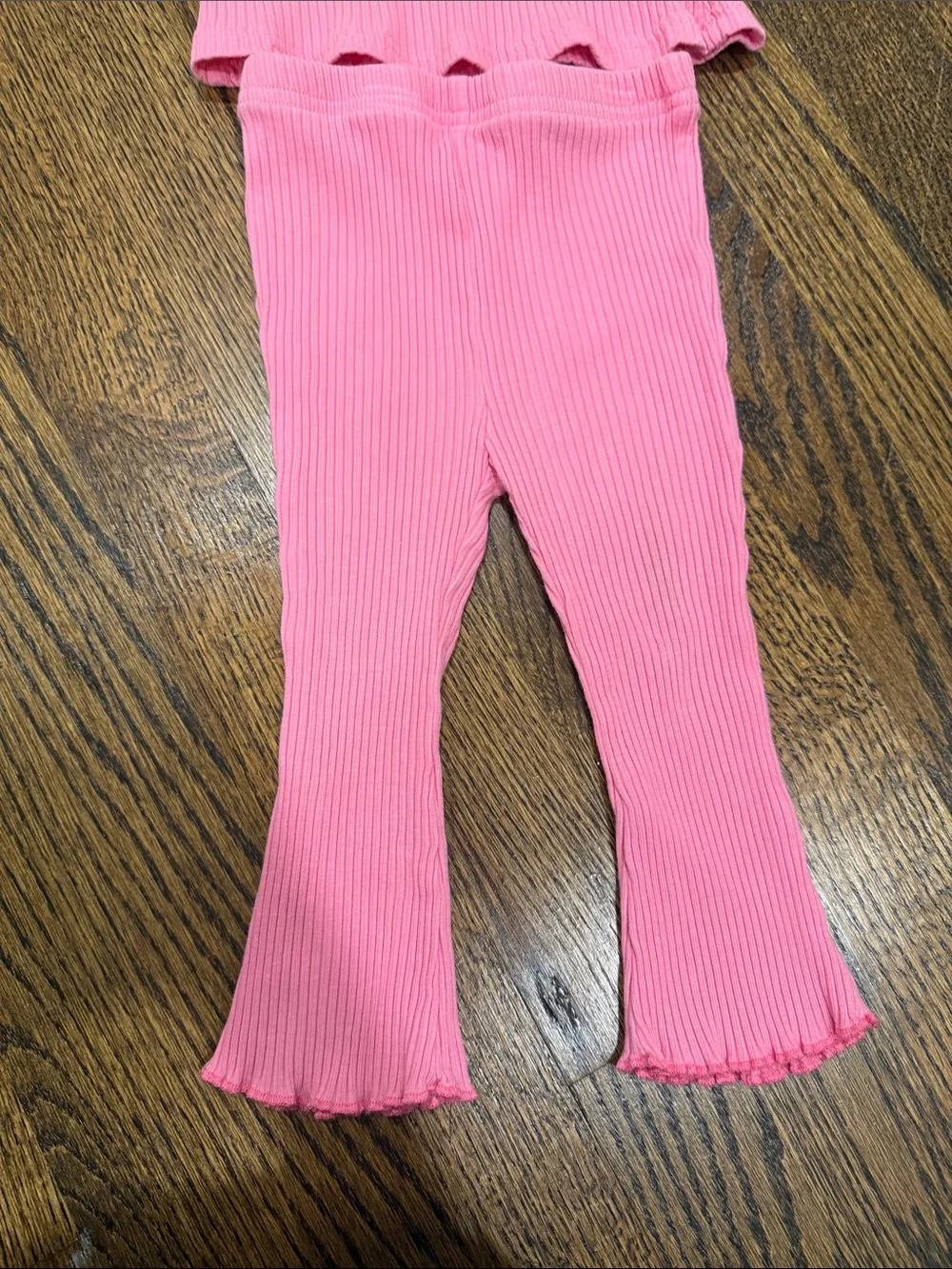 Pink Short Sleeve Two Piece Set Play Condition 9-12 Months